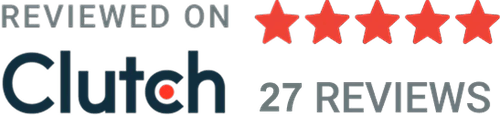 Reviewed on Clutch — 27 Reviews